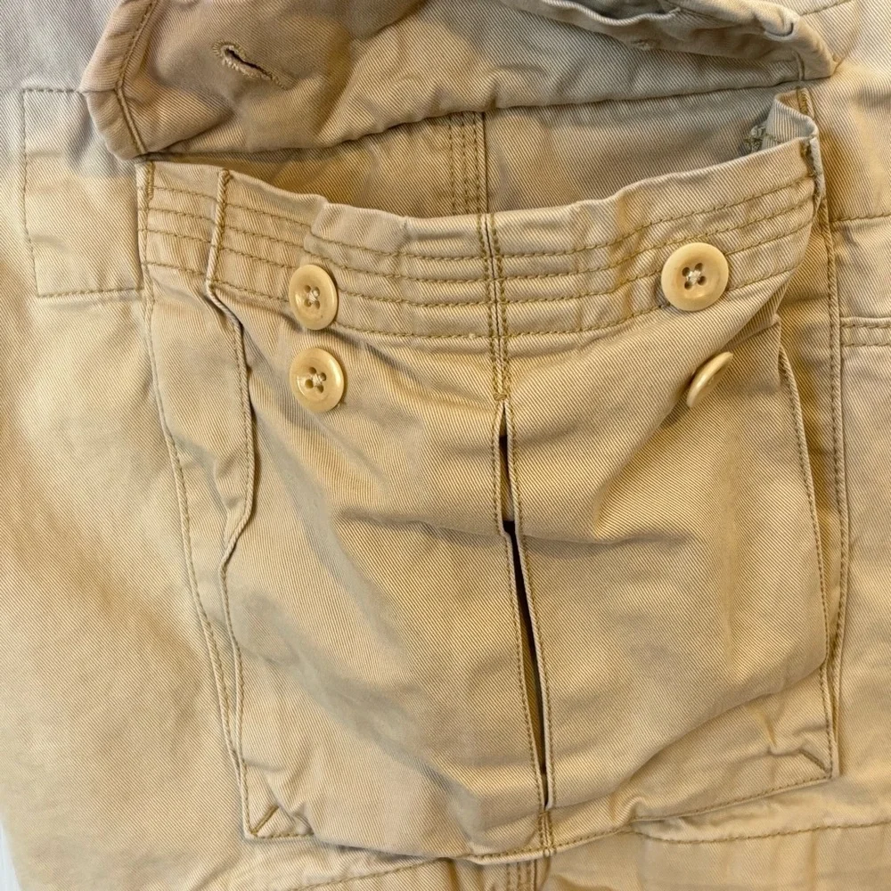 Polo Ralph Lauren Classic Cargo Chino Shorts Mens 32 Beige Khaki Casual Pockets